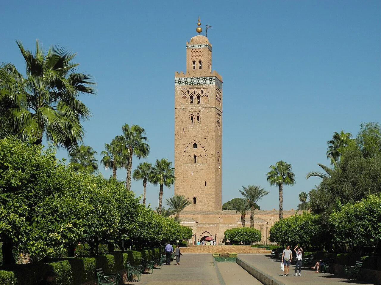Jardins de la Koutoubia à Marrakech
