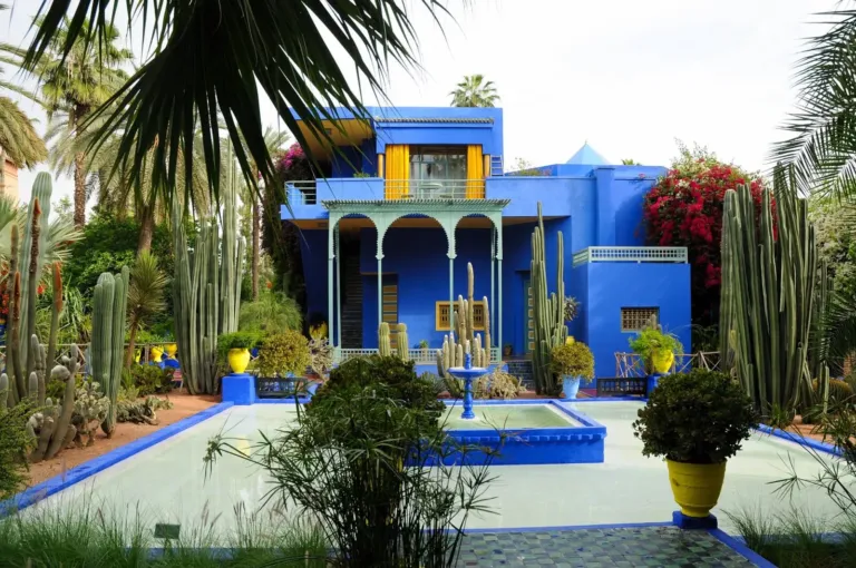 Villa bleue du jardin Majorelle à Marrakech