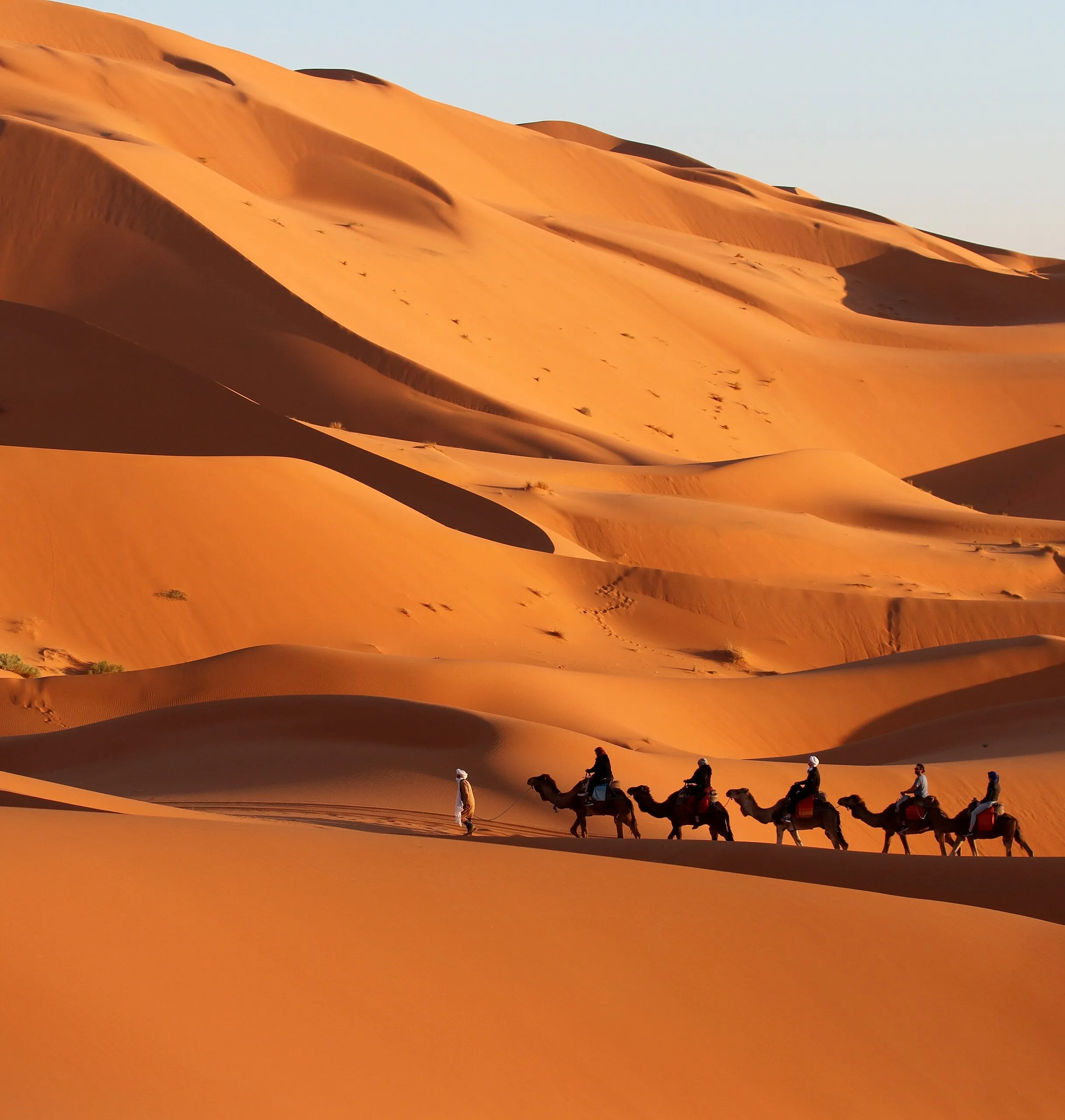 Erg Chebbi dunes in Merzouga