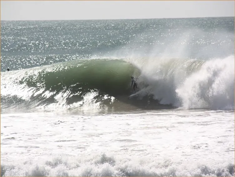 Vague de surf à Taghazout