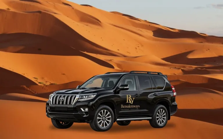 4x4 Toyota Prado Bensalemways dans les dunes de Merzouga