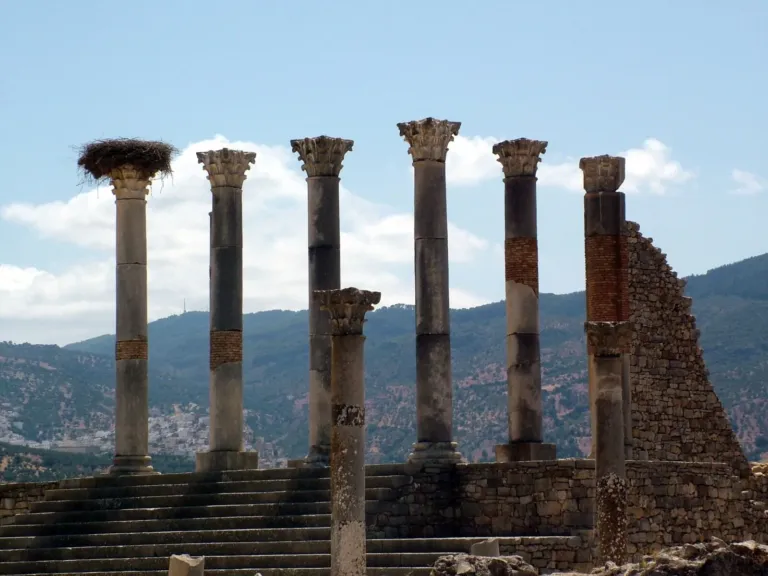 Colonnes romaines de Volubilis